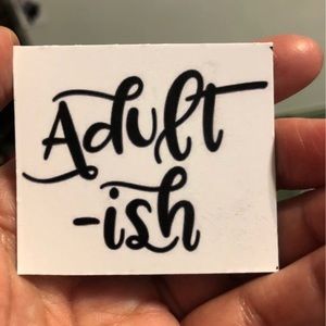 ADULT-ISH HANDMADE MAGNET